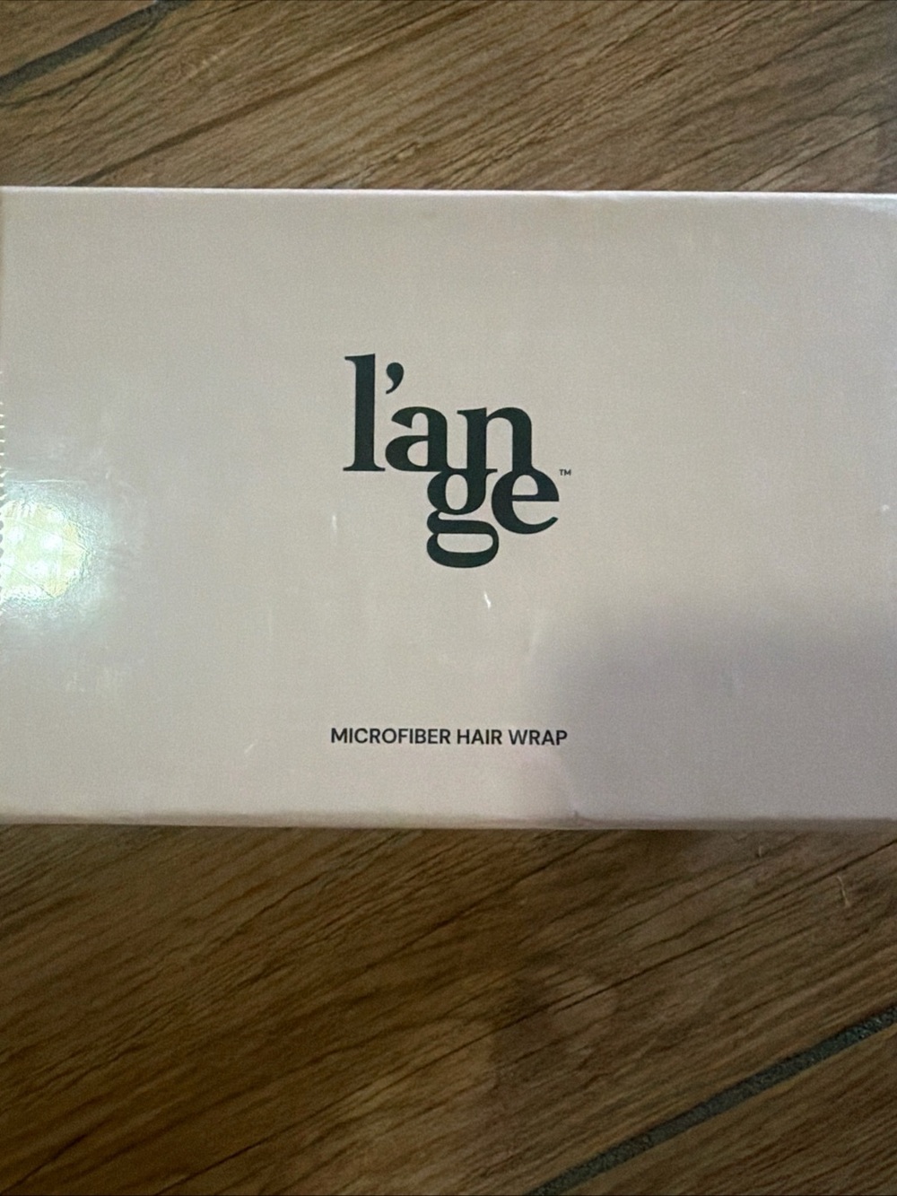 Lange Microfiber Hair Wrap - Cream
